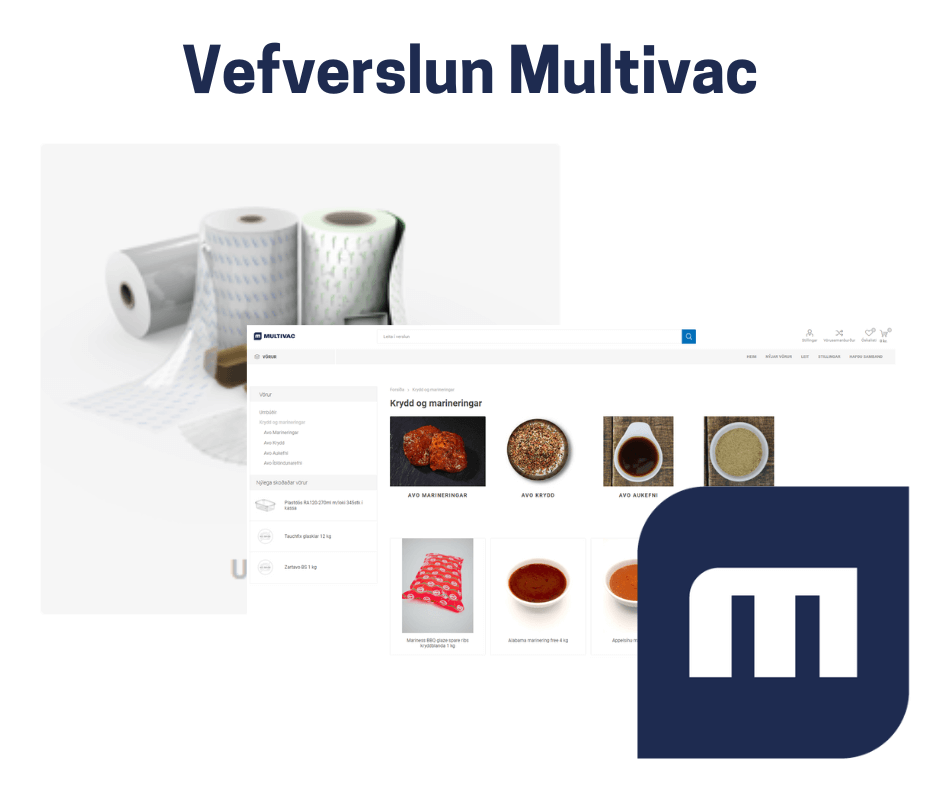Vefverslun Multivac komin í loftið